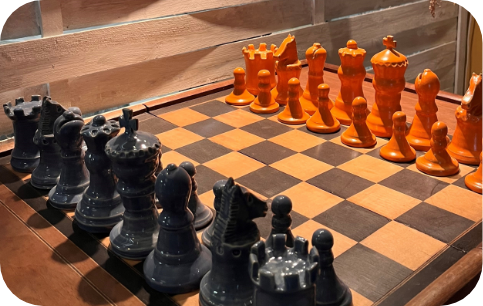 Jeu echecs ceramique